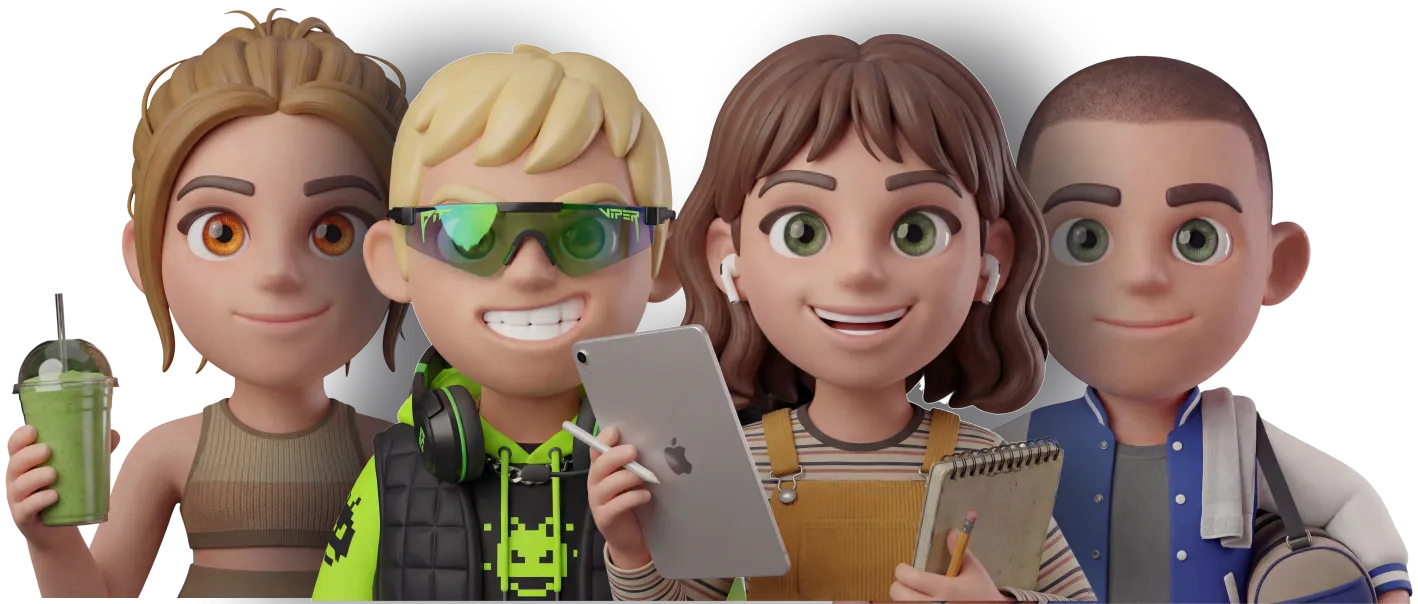 Personalized AI study avatars and learner personas in Testopia